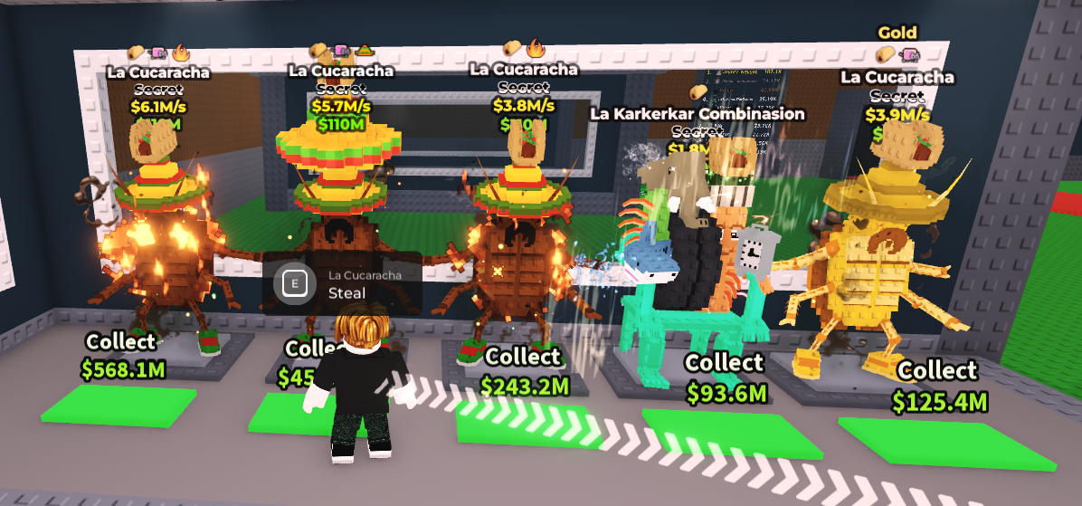 Fresh Account Steal a Brainrot10x items