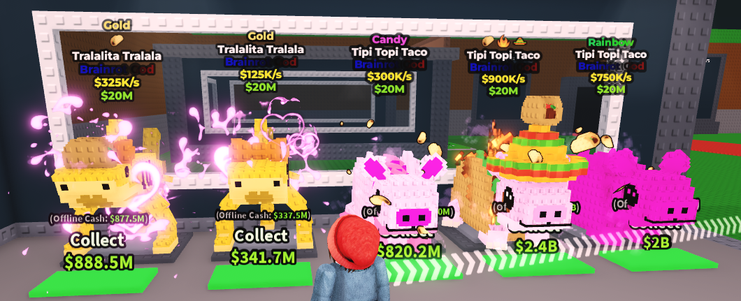 Fresh Account Steal a Brainrot10x items