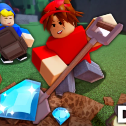 DIG Account Level 55 – 1M+ Coins – Prismatic Shovel + Gold Digger Shovel