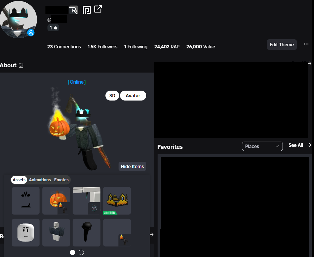 4 LETTER USERNAME, 240K+ ROBUX SPENT, KORBLOX AND INFERNAL DEATHWALKER LEGLESS 60k+ RAP 8k Robux