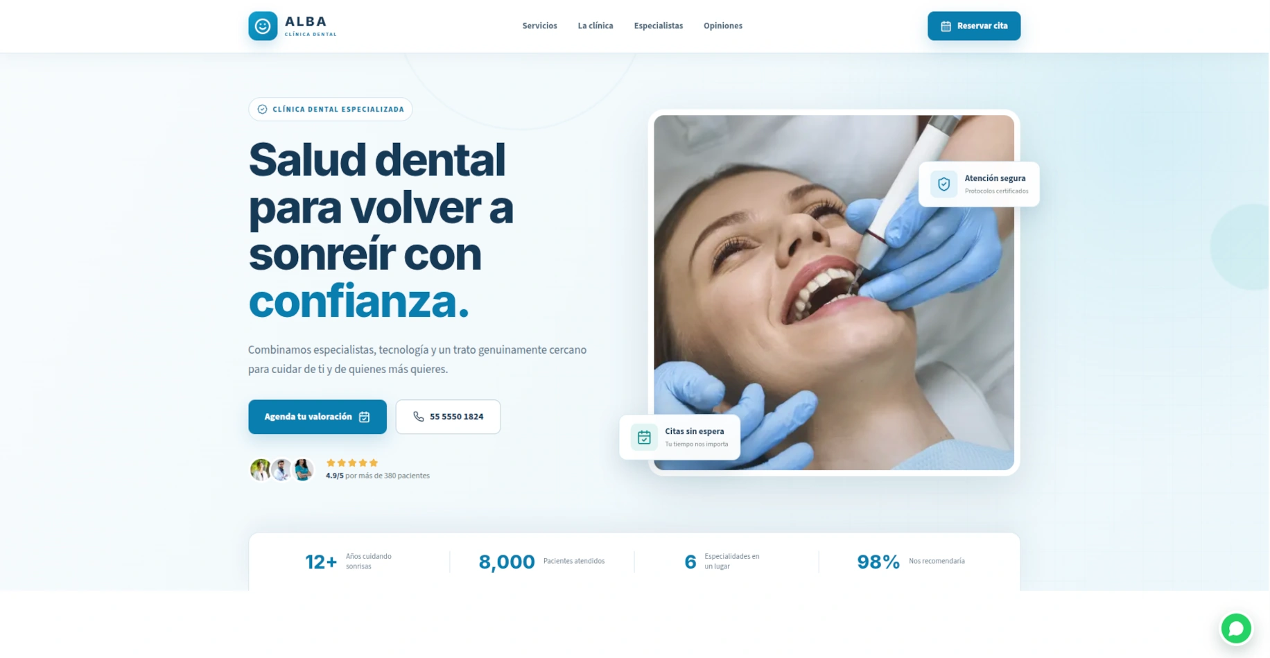 Vista previa del modelo Dentista 1