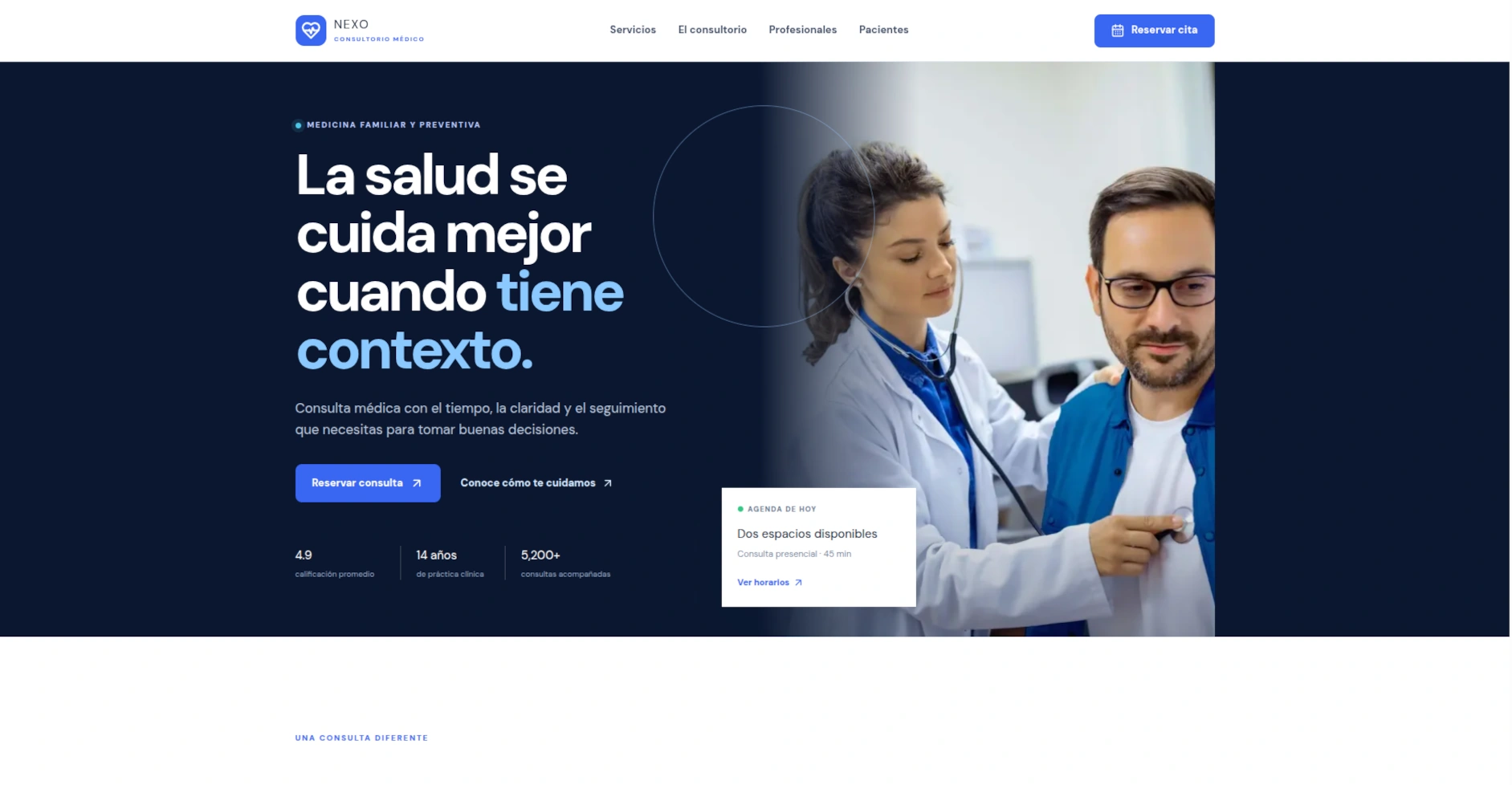 Vista previa del modelo Medico 1