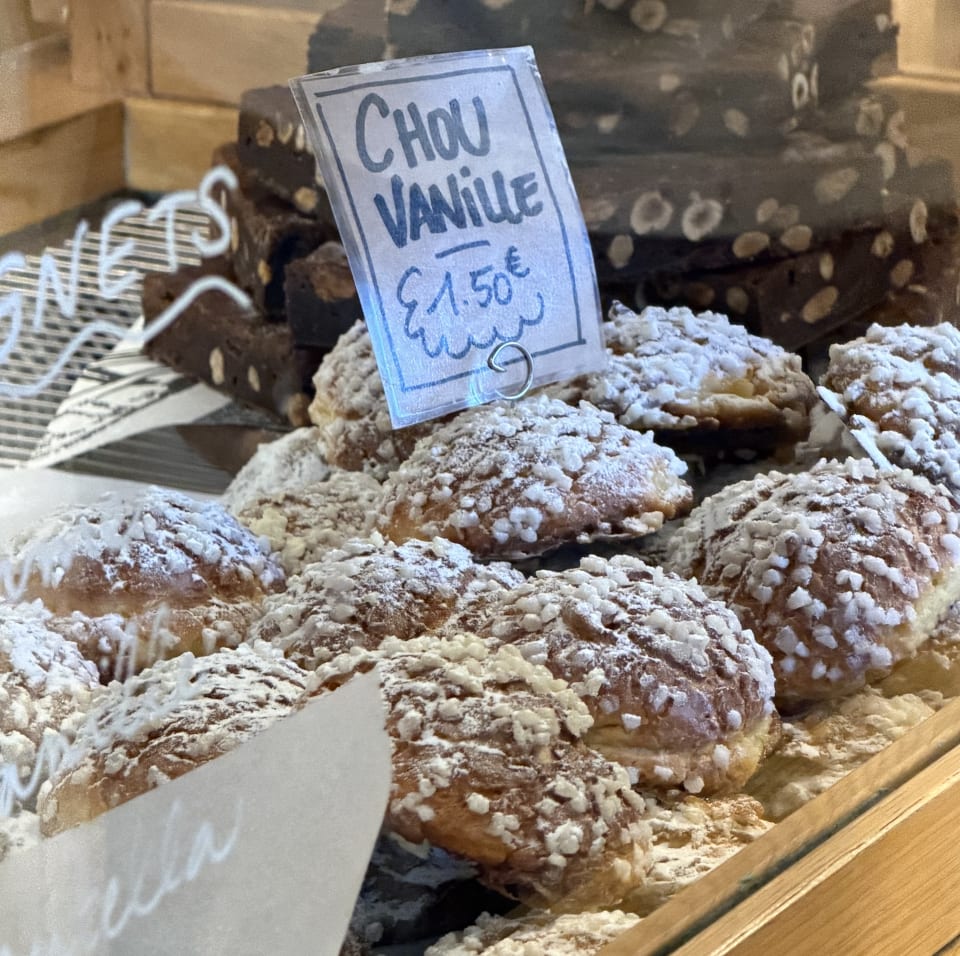 Chou vanille at Mamiche