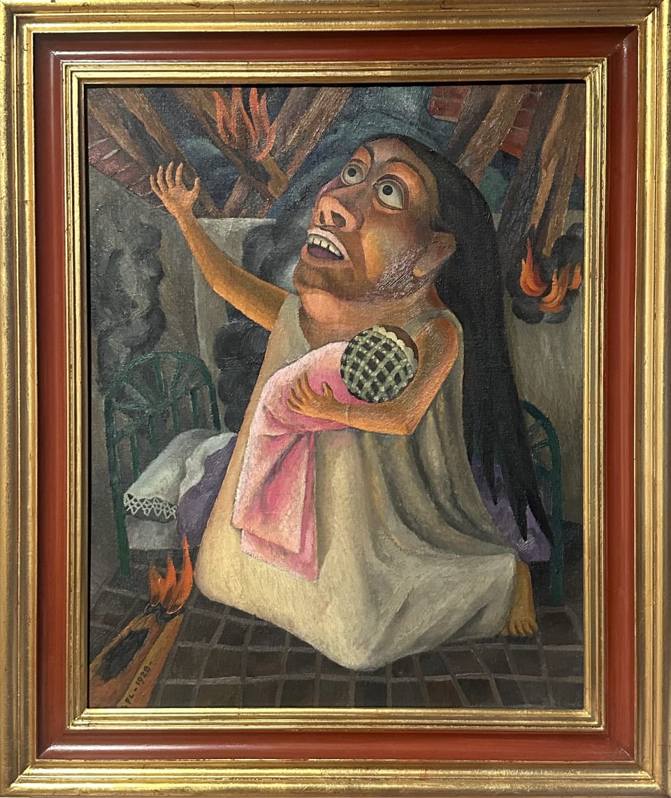 Terrible Siniestro (Terrible Disaster) by Gabriel Fernández Ledesma at Museo de Arte Moderno