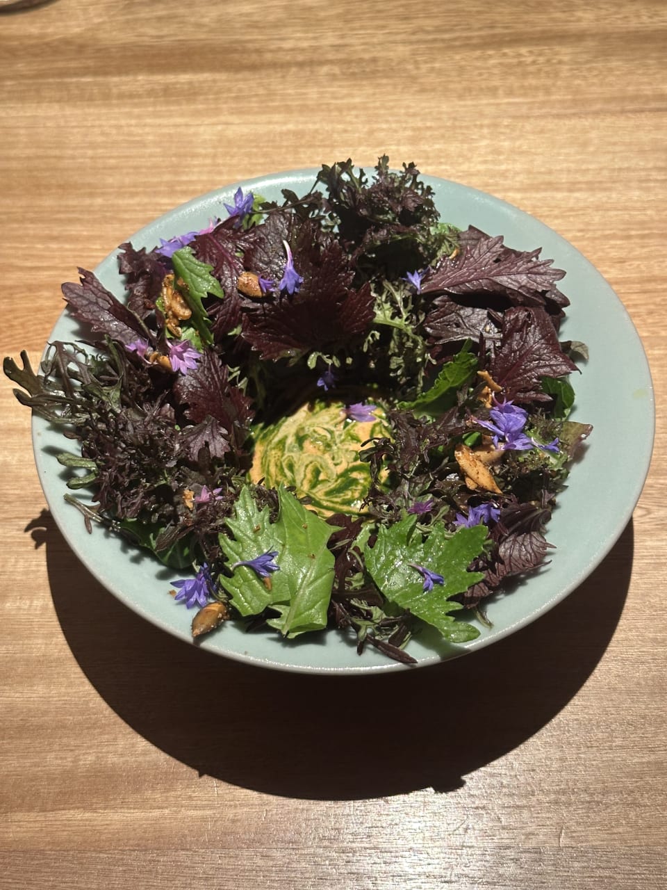 Sikilpak salad at Quintonil