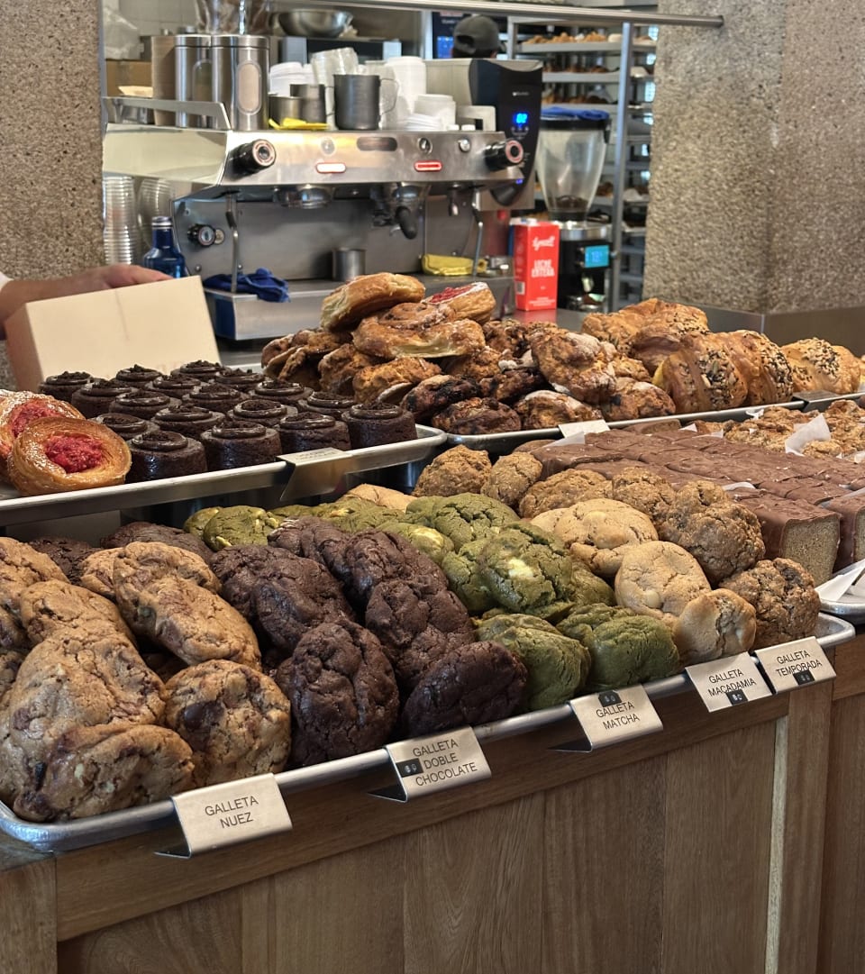 Pastry from Odette bakery in Mexico City