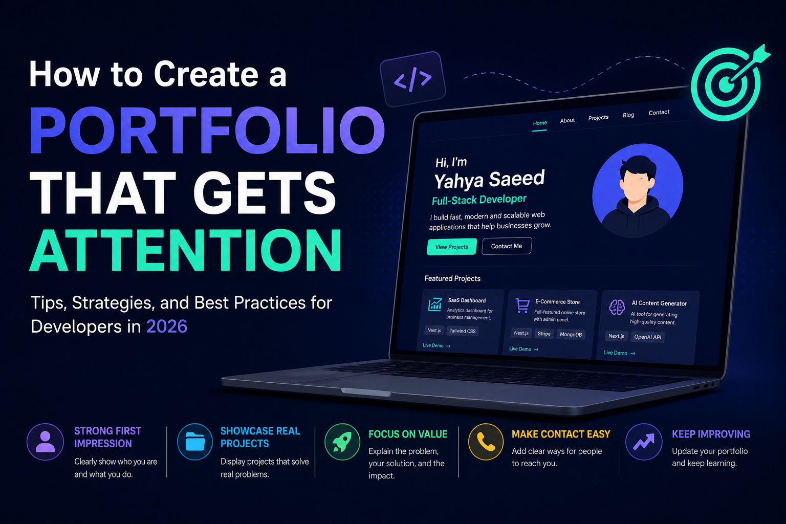 How to Create a Developer Portfolio That Actually Gets Attention