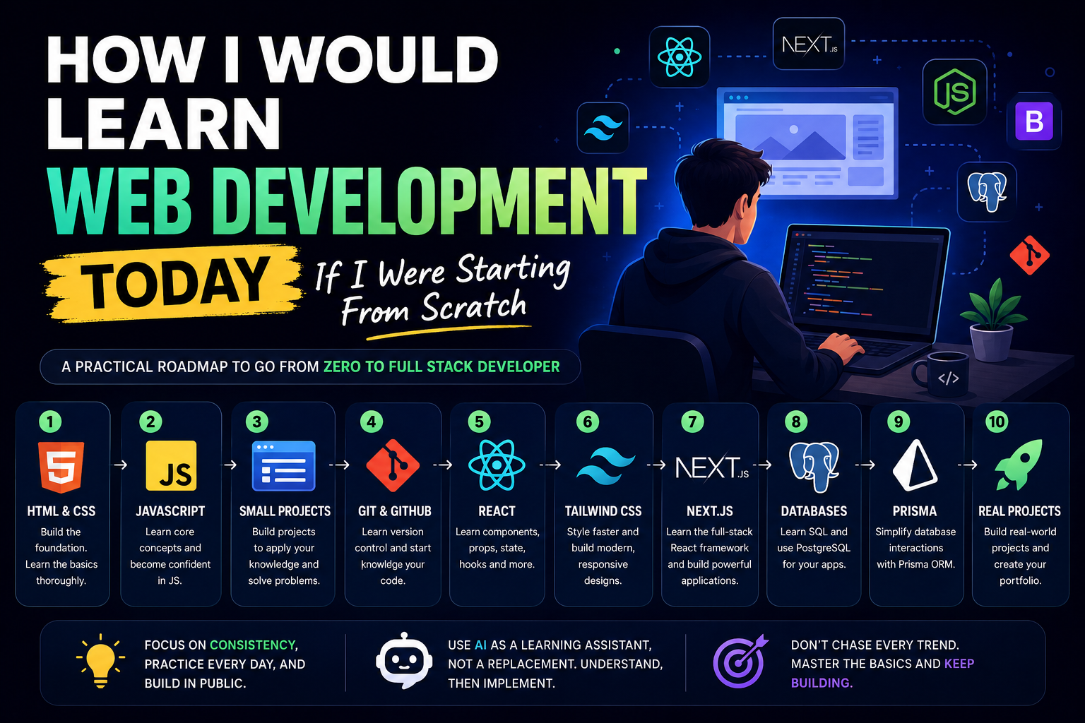 How I Would Learn Web Development Today If I Were Starting From Scratch