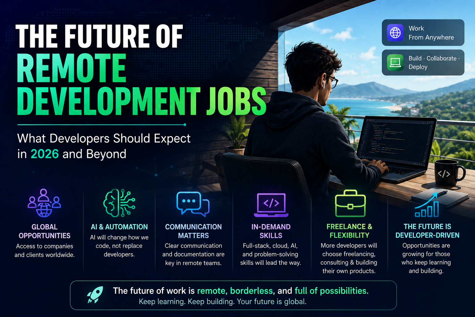 The Future of Remote Development Jobs: What Developers Should Expect in 2026 and Beyond