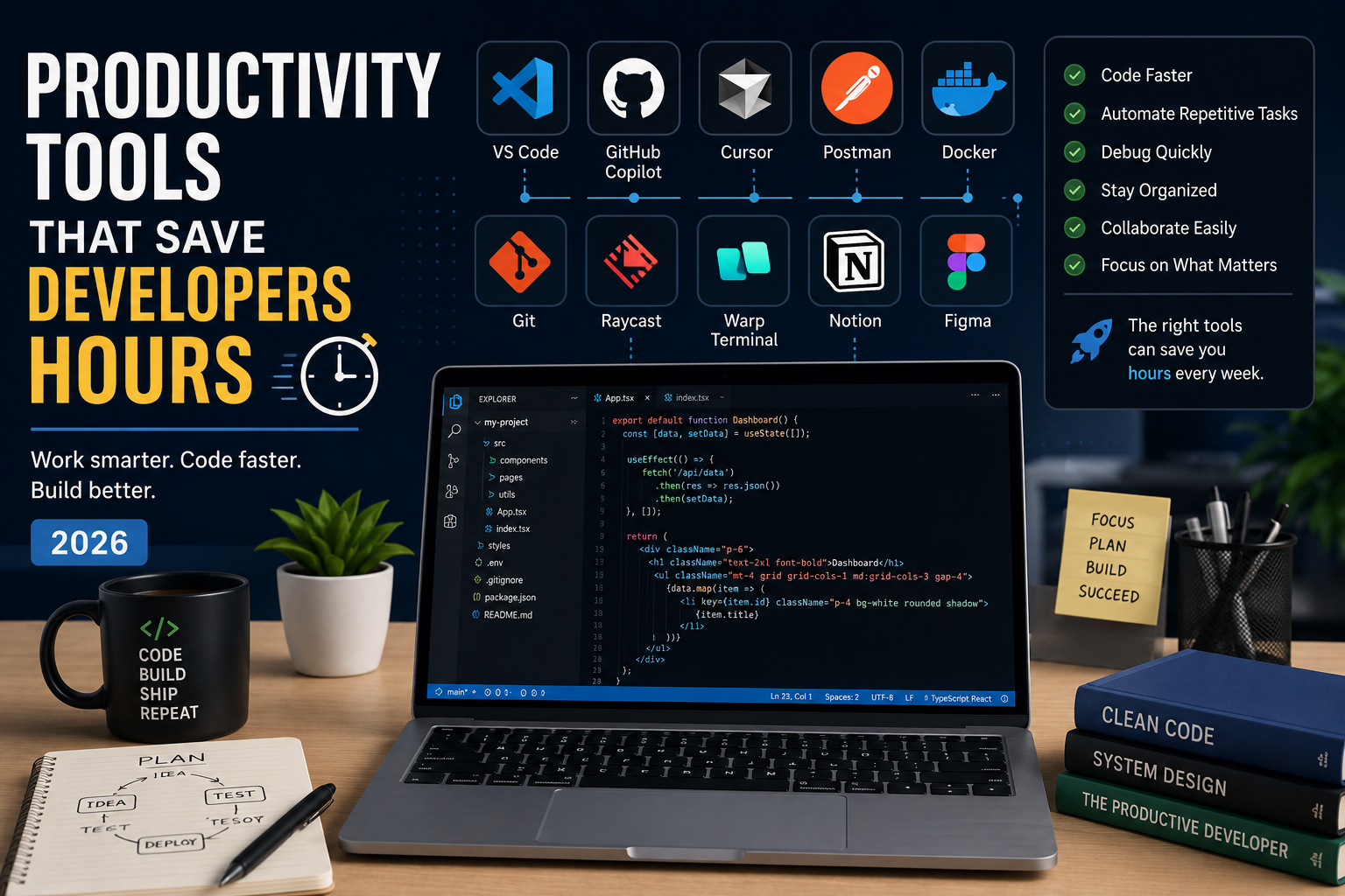 Productivity Tools That Save Developers Hours in 2026