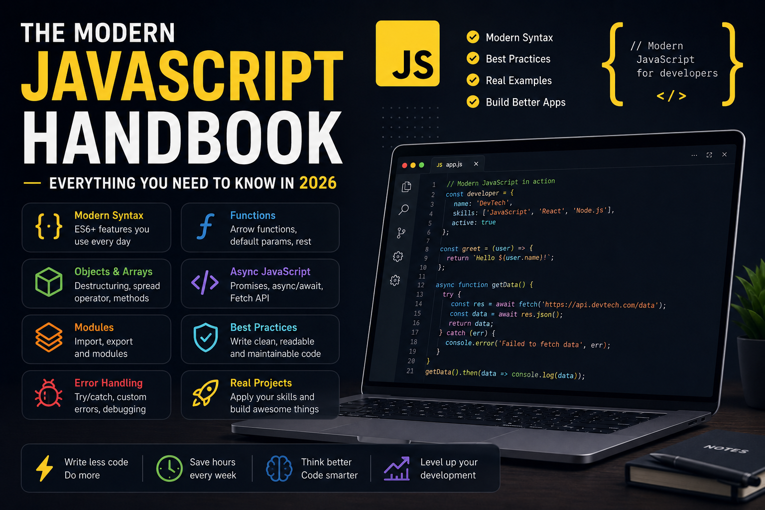 The Modern JavaScript Handbook: Everything You Need to Know in 2026