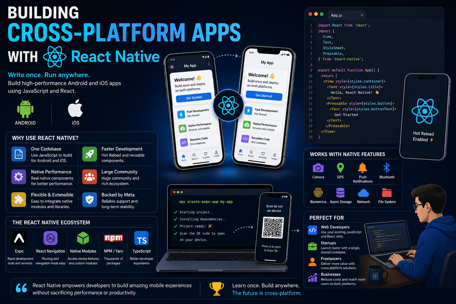 Building Cross-Platform Apps with React Native