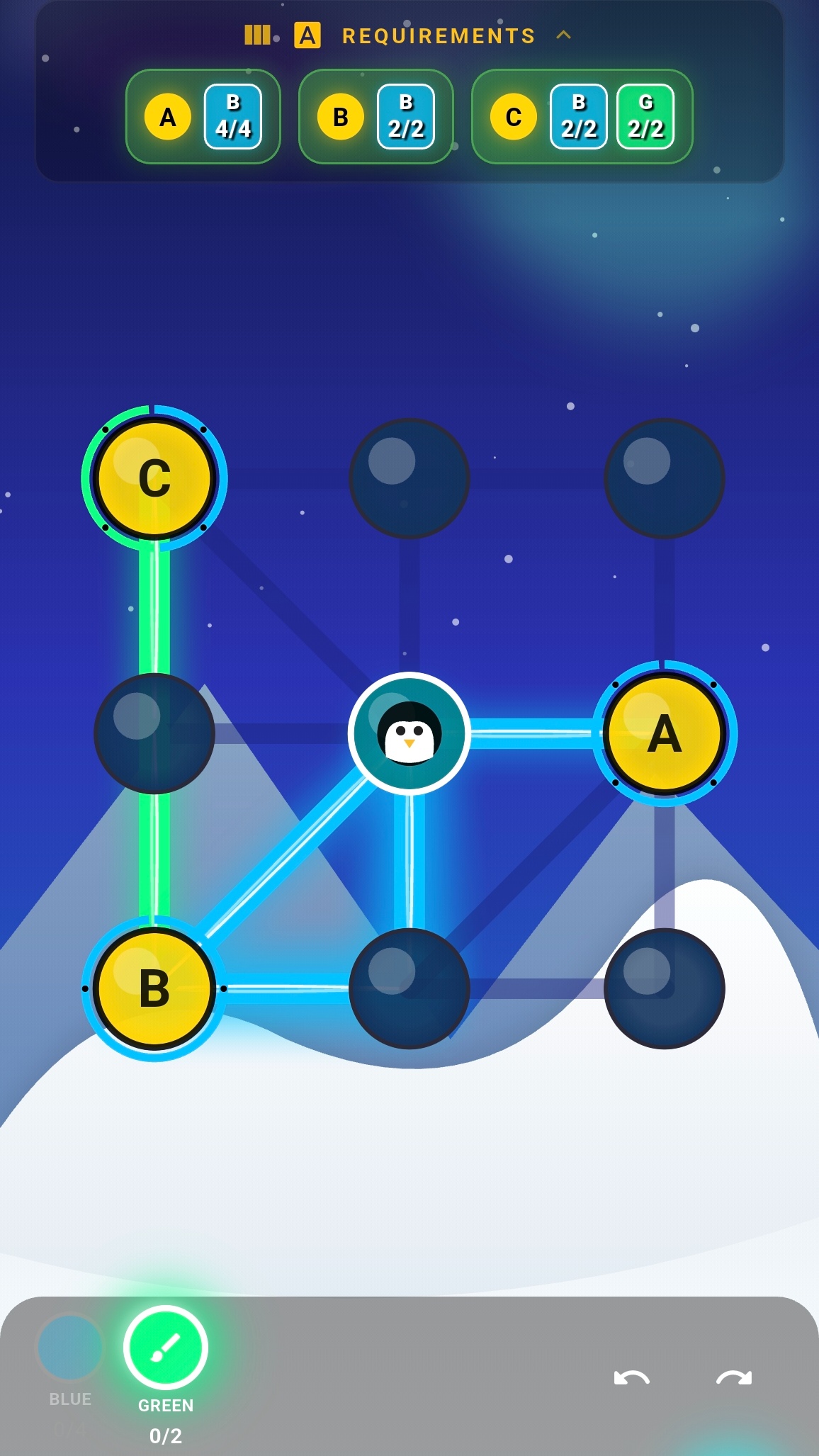 Screenshot 4 for Nodysseia: Brain & Line Puzzle