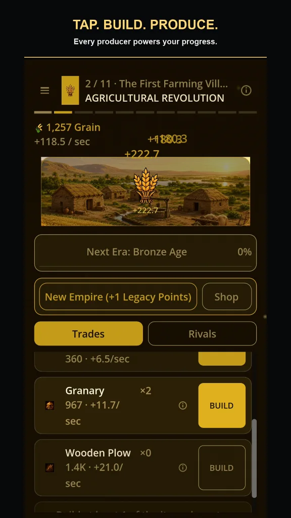 Screenshot 2 for Rise of Civilizations: Idle