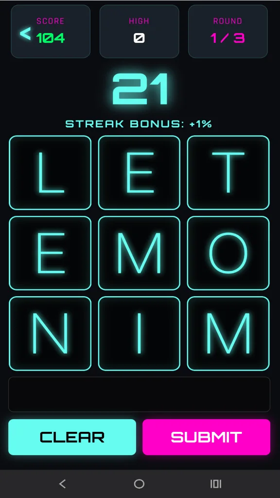 Screenshot 1 for WORD GRAB