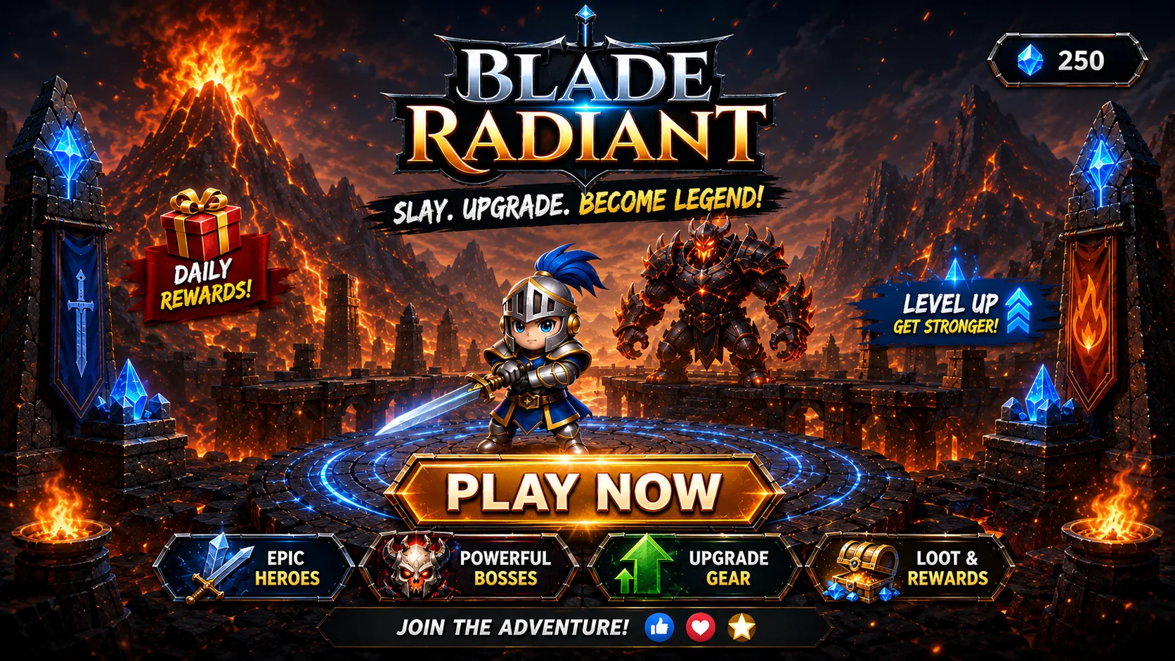 Banner for Blade Radiant - Slice Game