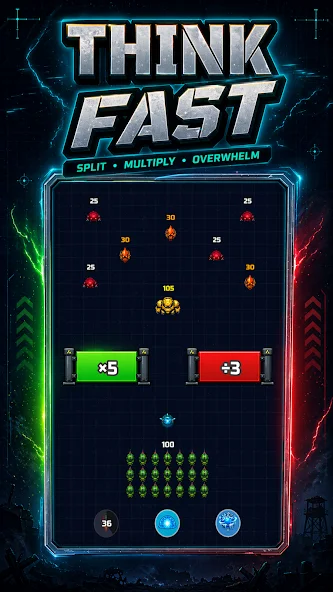 Screenshot 1 for Gate Militia: Crowd Army Run