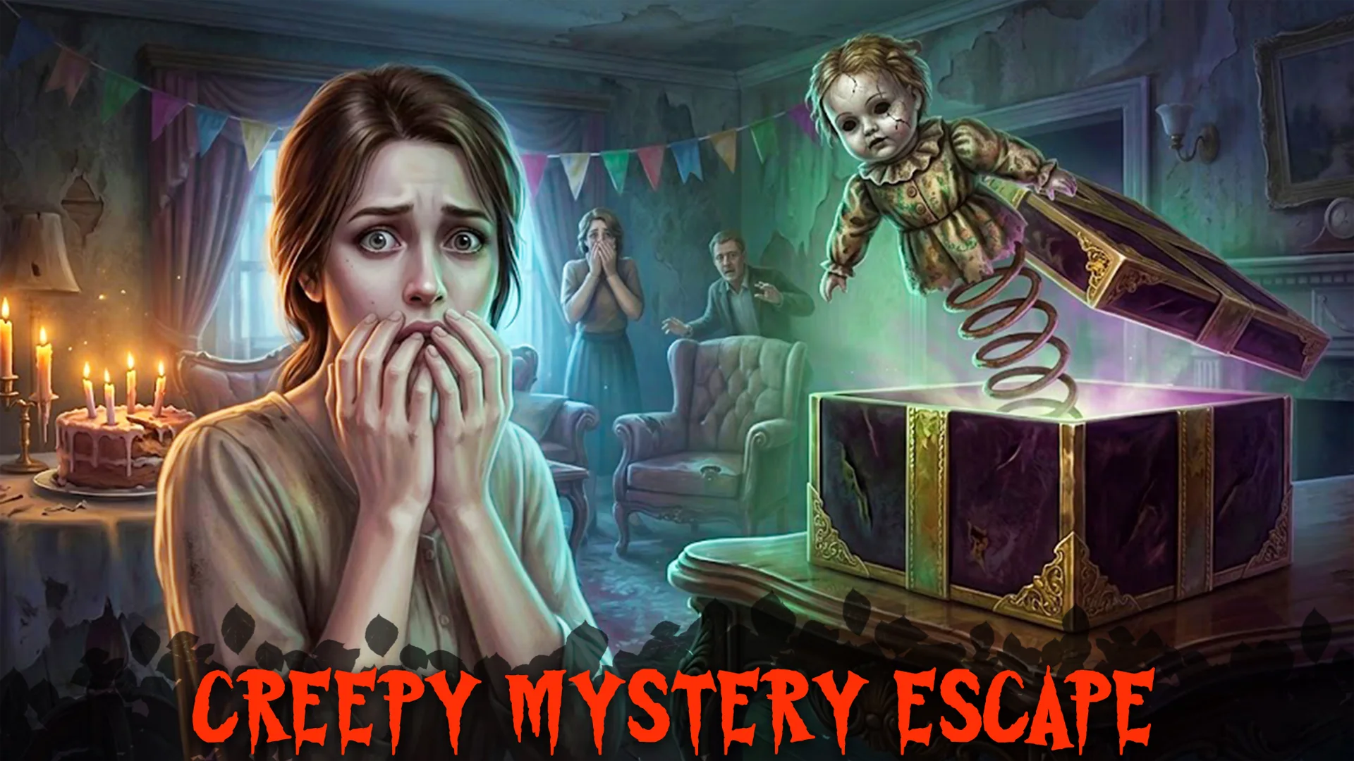 Screenshot 1 for Halloween Escape: Dark Gift