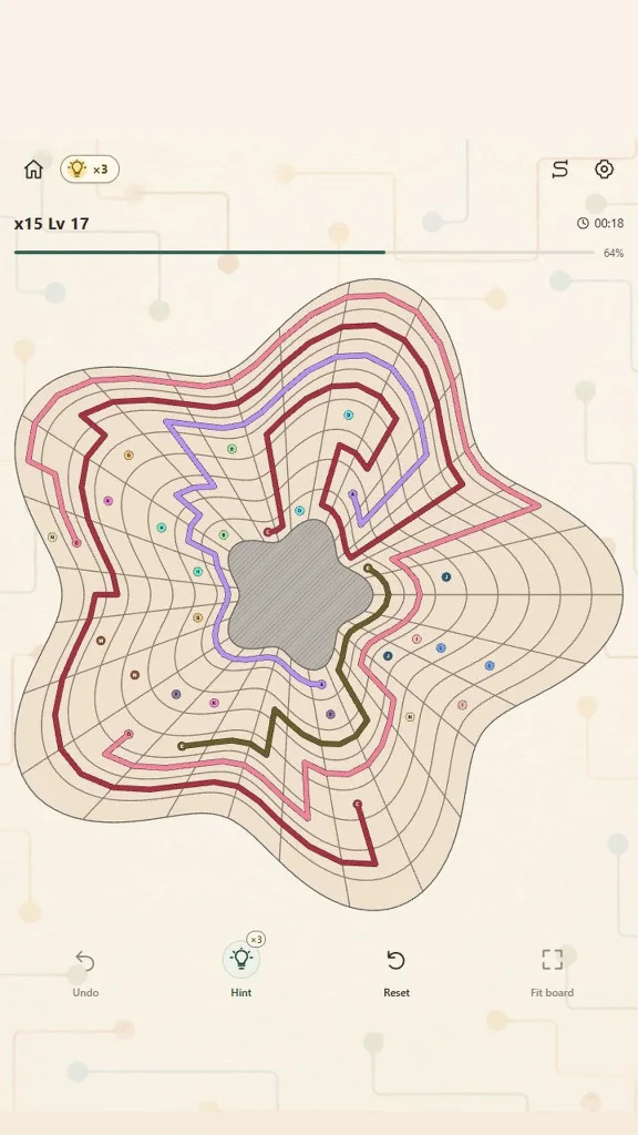 Pastel Link Puzzle screenshot 3