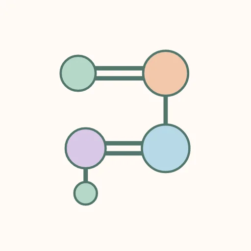 Pastel Bridge - Hashi Puzzle logo