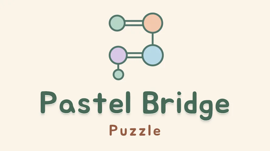 Banner for Pastel Bridge - Hashi Puzzle