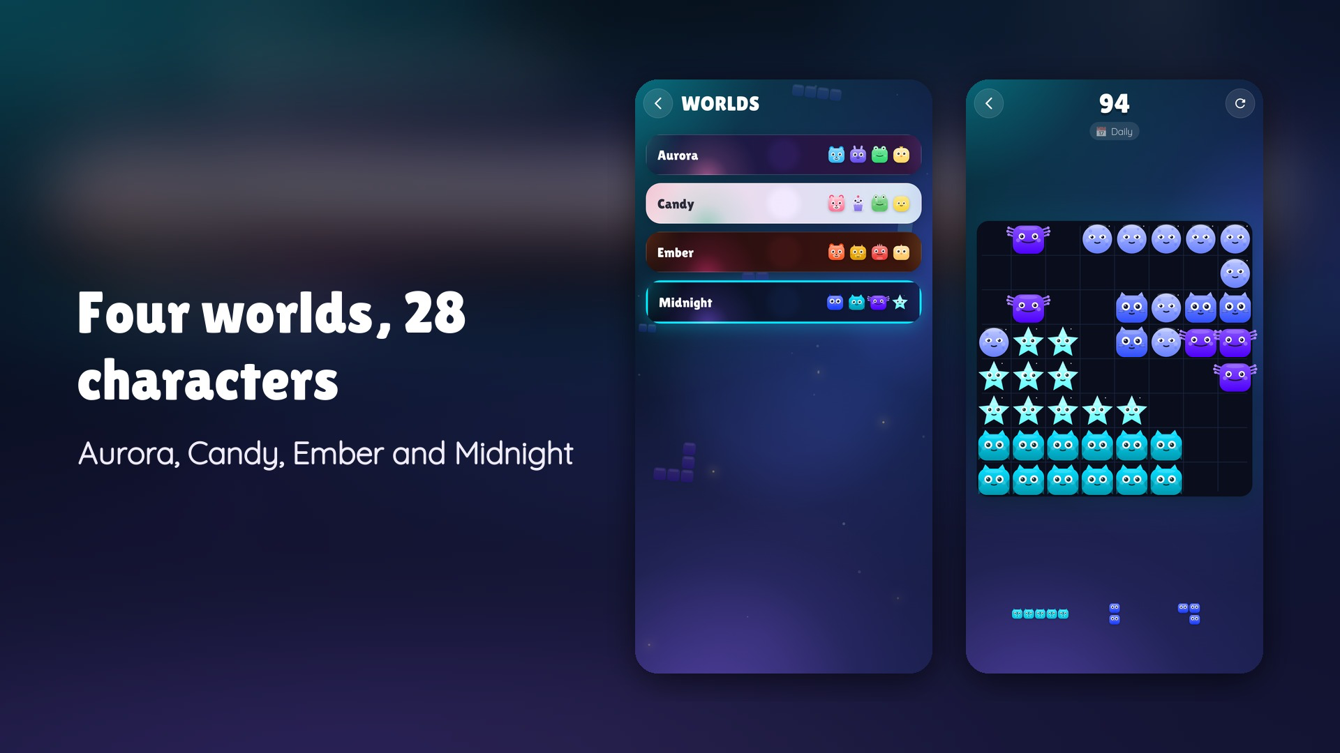 Screenshot 3 for Blocsy: Block Puzzle Game