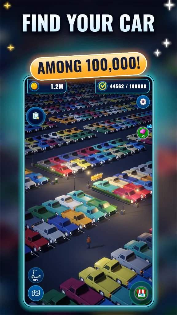 Screenshot 1 for Find My Car: One In 100,000