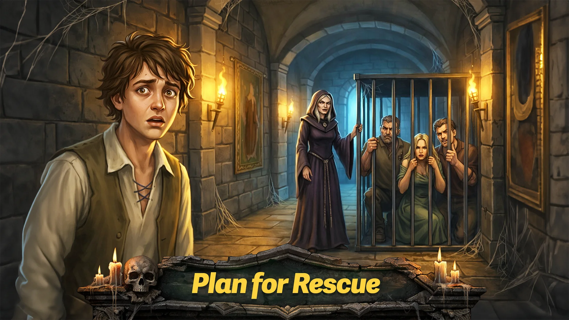 Screenshot 1 for Halloween Puzzle: No Way Out