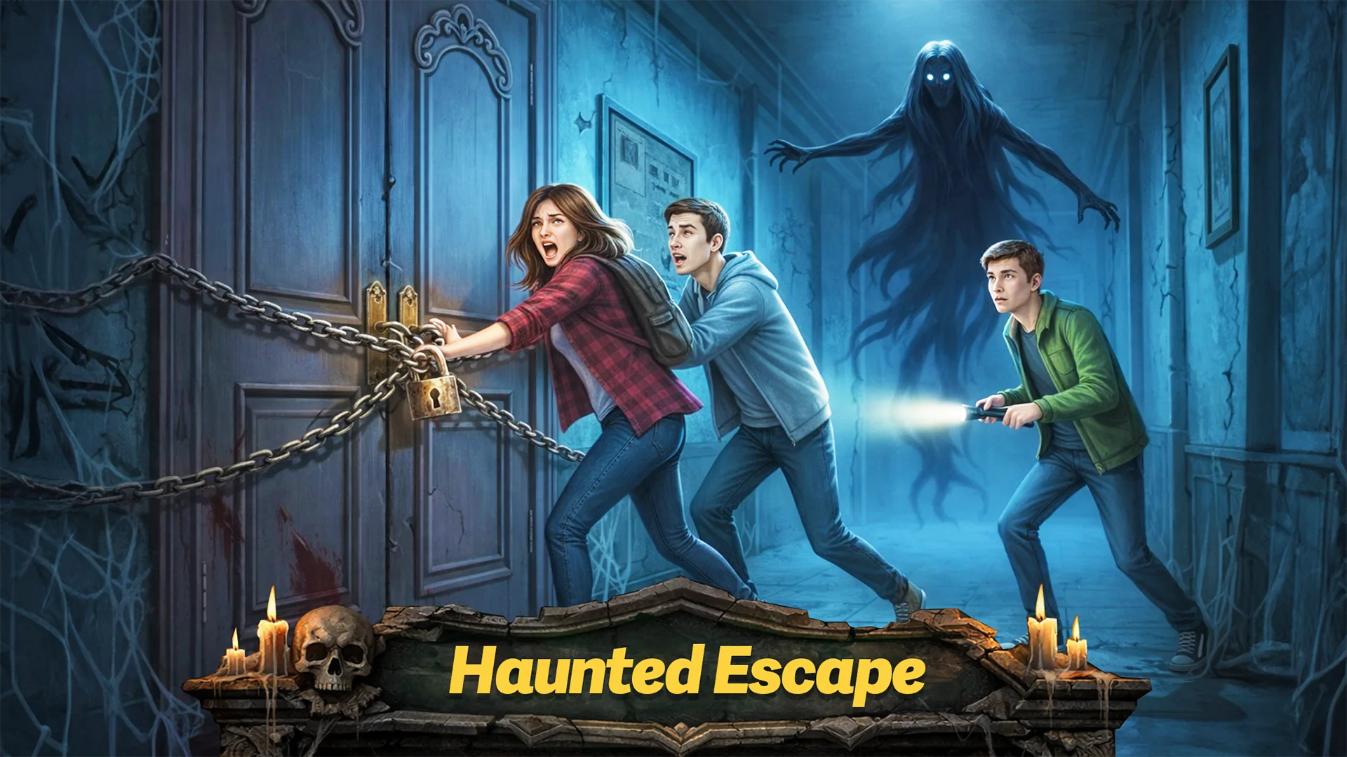 Screenshot 2 for Halloween Puzzle: No Way Out