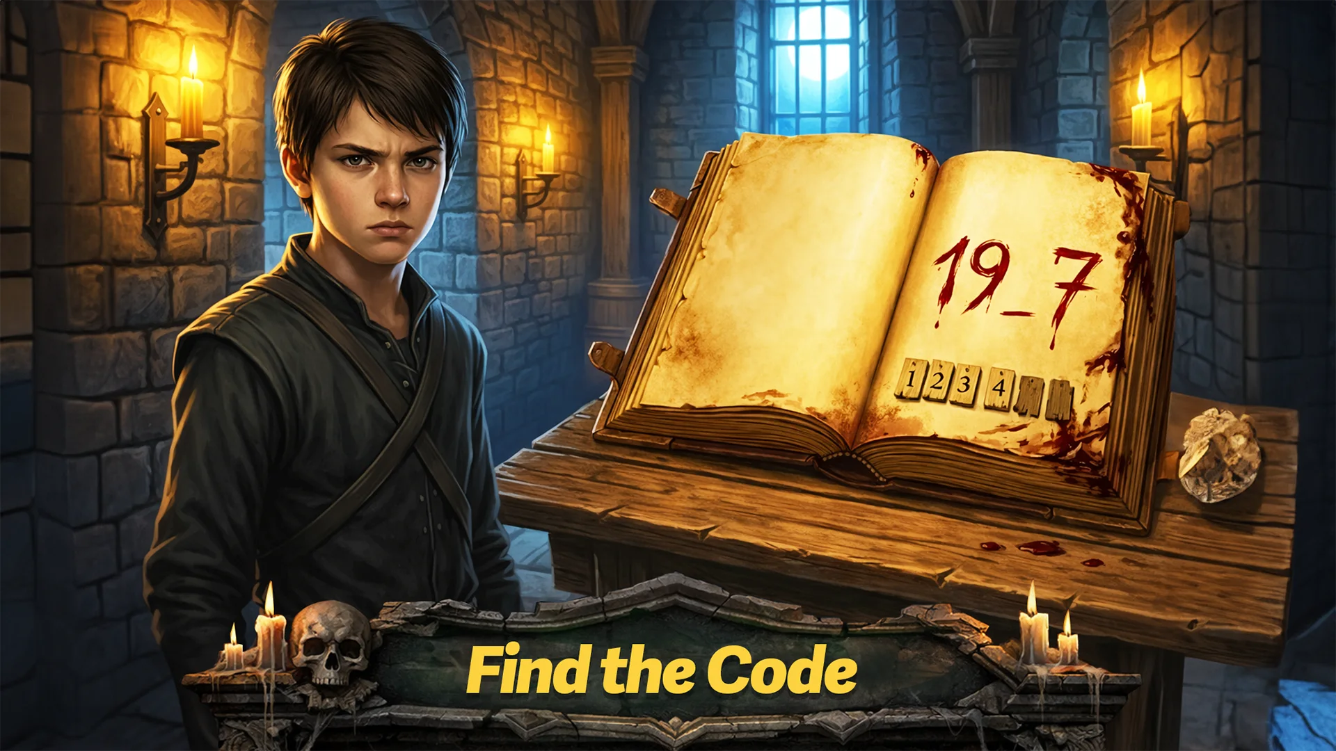 Screenshot 5 for Halloween Puzzle: No Way Out