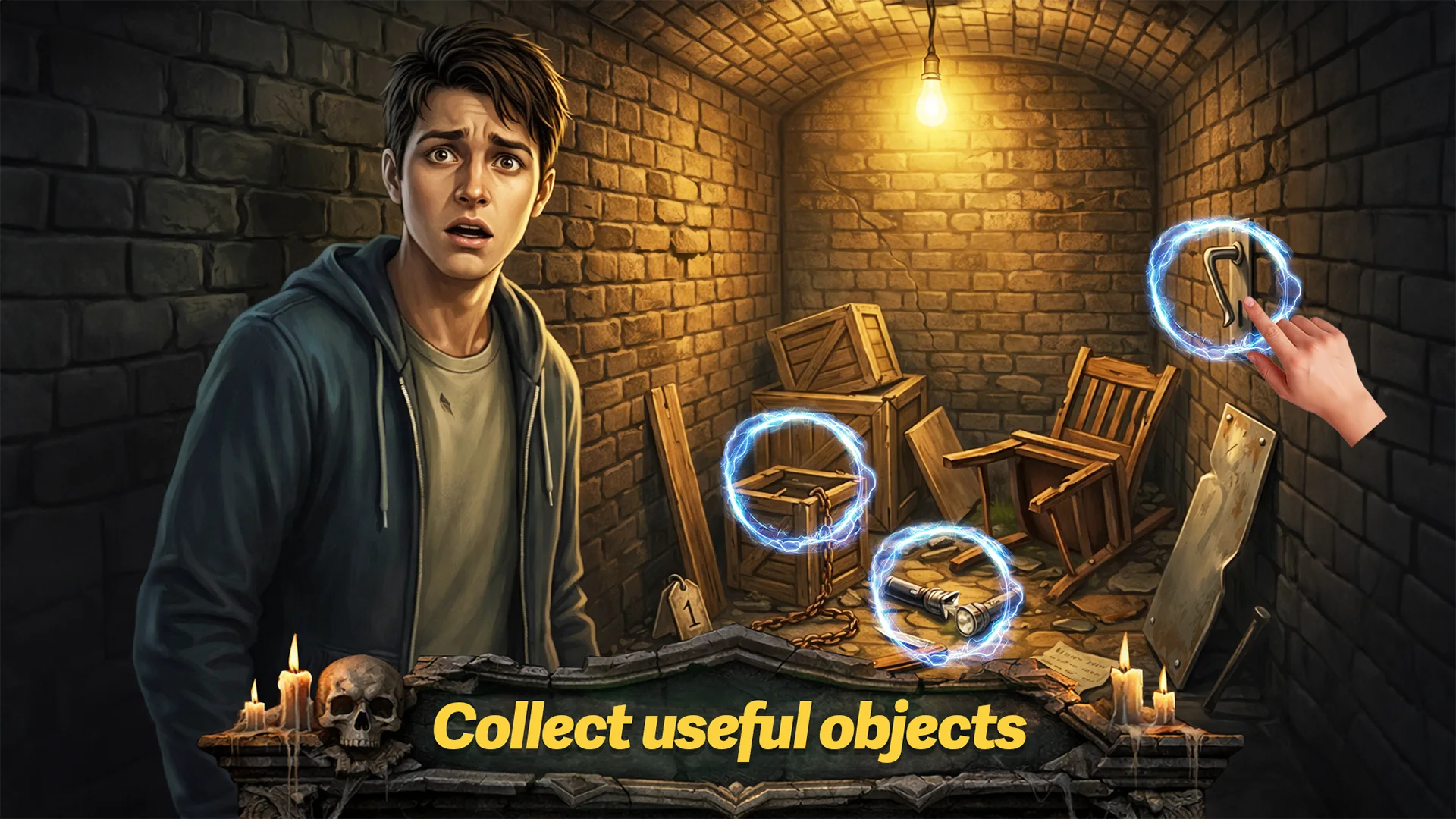 Screenshot 7 for Halloween Puzzle: No Way Out