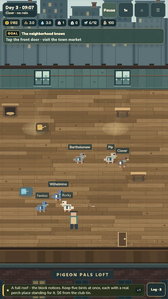 Screenshot 1 for Pigeon Pals