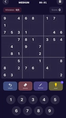 Screenshot 1 for Nova Sudoku