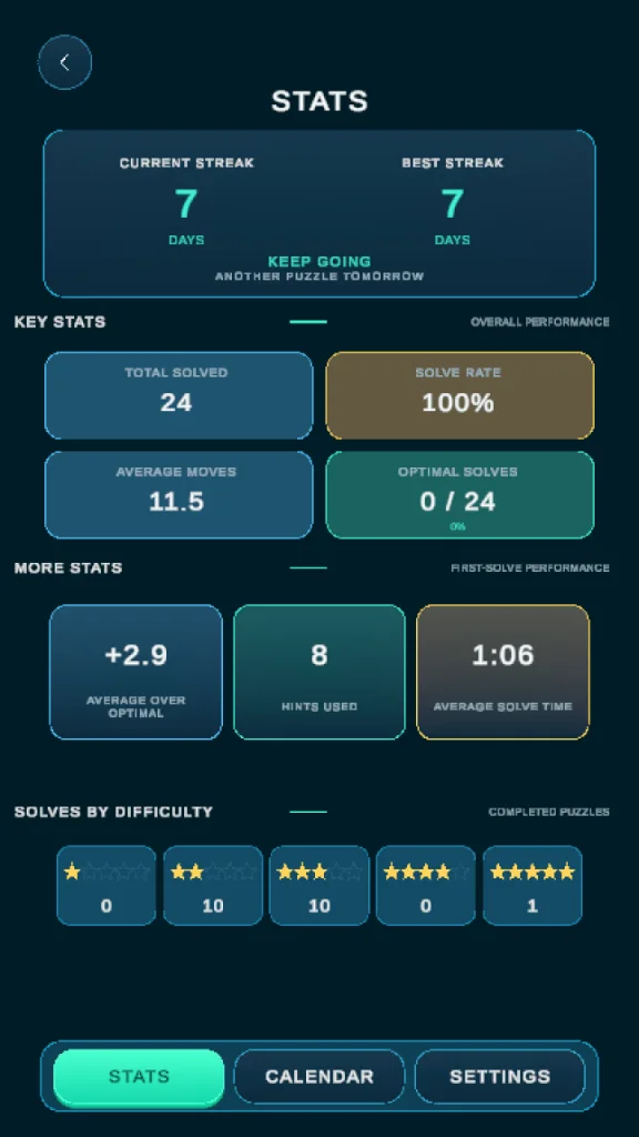 Screenshot 5 for Lockstep: Daily Logic