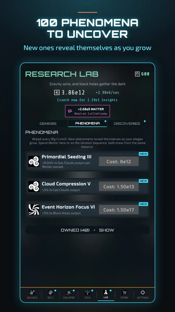 Screenshot 8 for Umbral Idle: Last Salvage