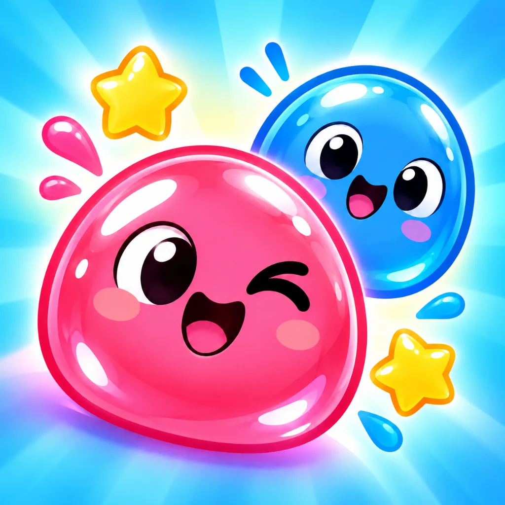 Jelly Merge: Squishy Friends logo