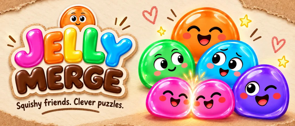 Banner for Jelly Merge: Squishy Friends
