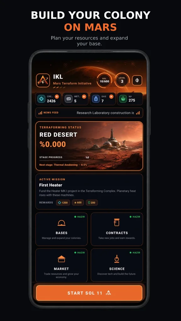 Screenshot 1 for GENESIS: MARS