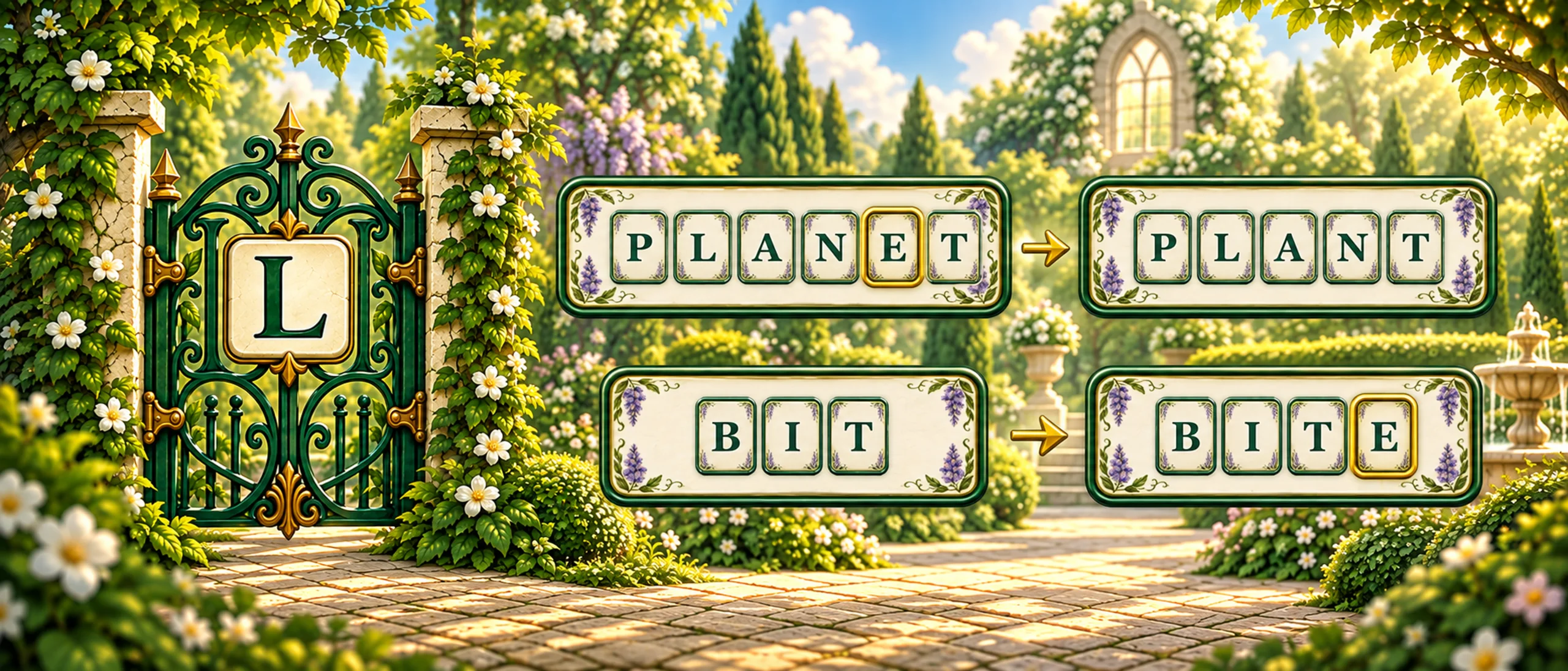 Banner for letterhaven: word puzzle game