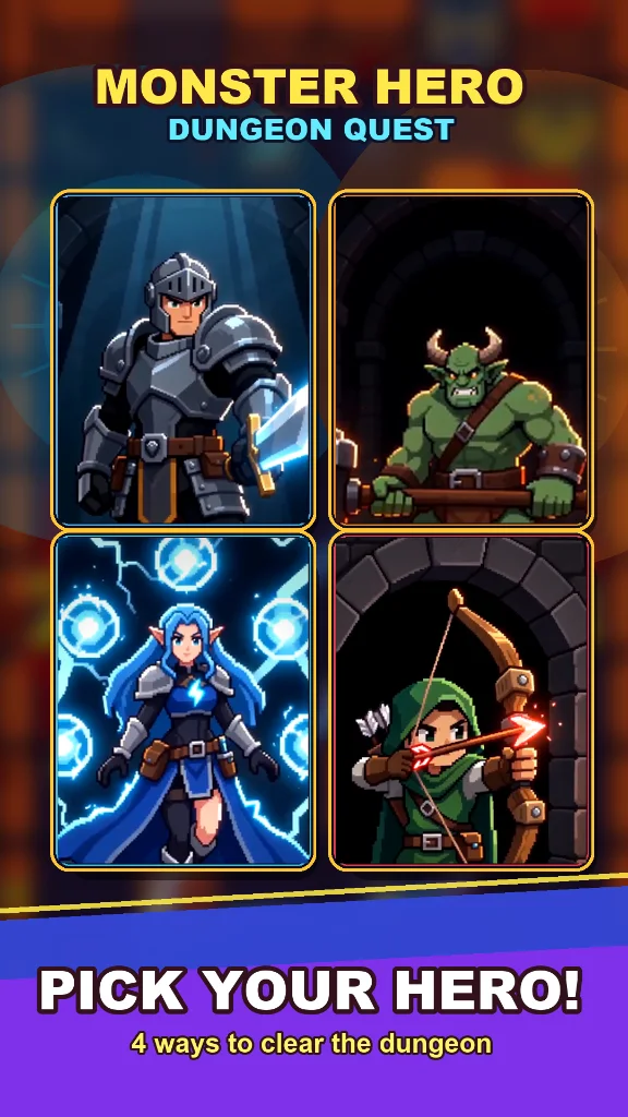 Screenshot 1 for Monster Hero: Dungeon Quest