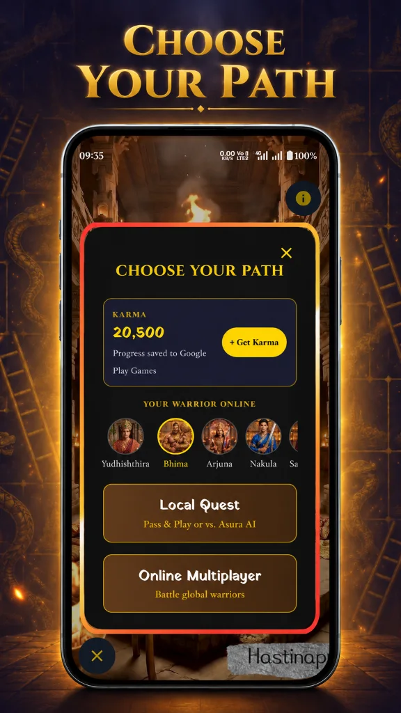 Screenshot 3 for Snakes & Ladders: Kurukshetra