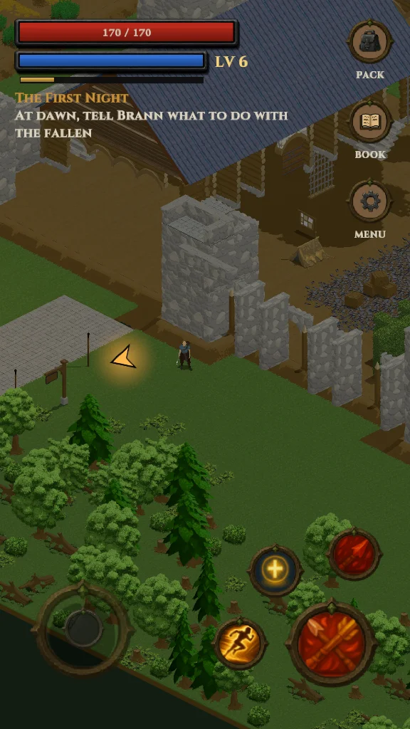Screenshot 3 for Oathfire RPG: Chapter 1