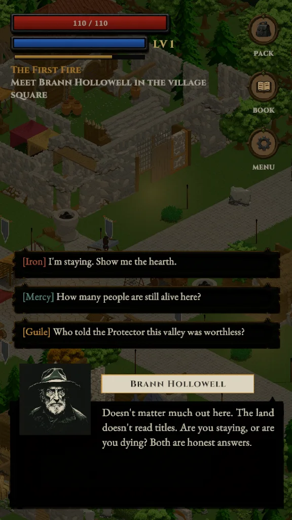 Screenshot 6 for Oathfire RPG: Chapter 1