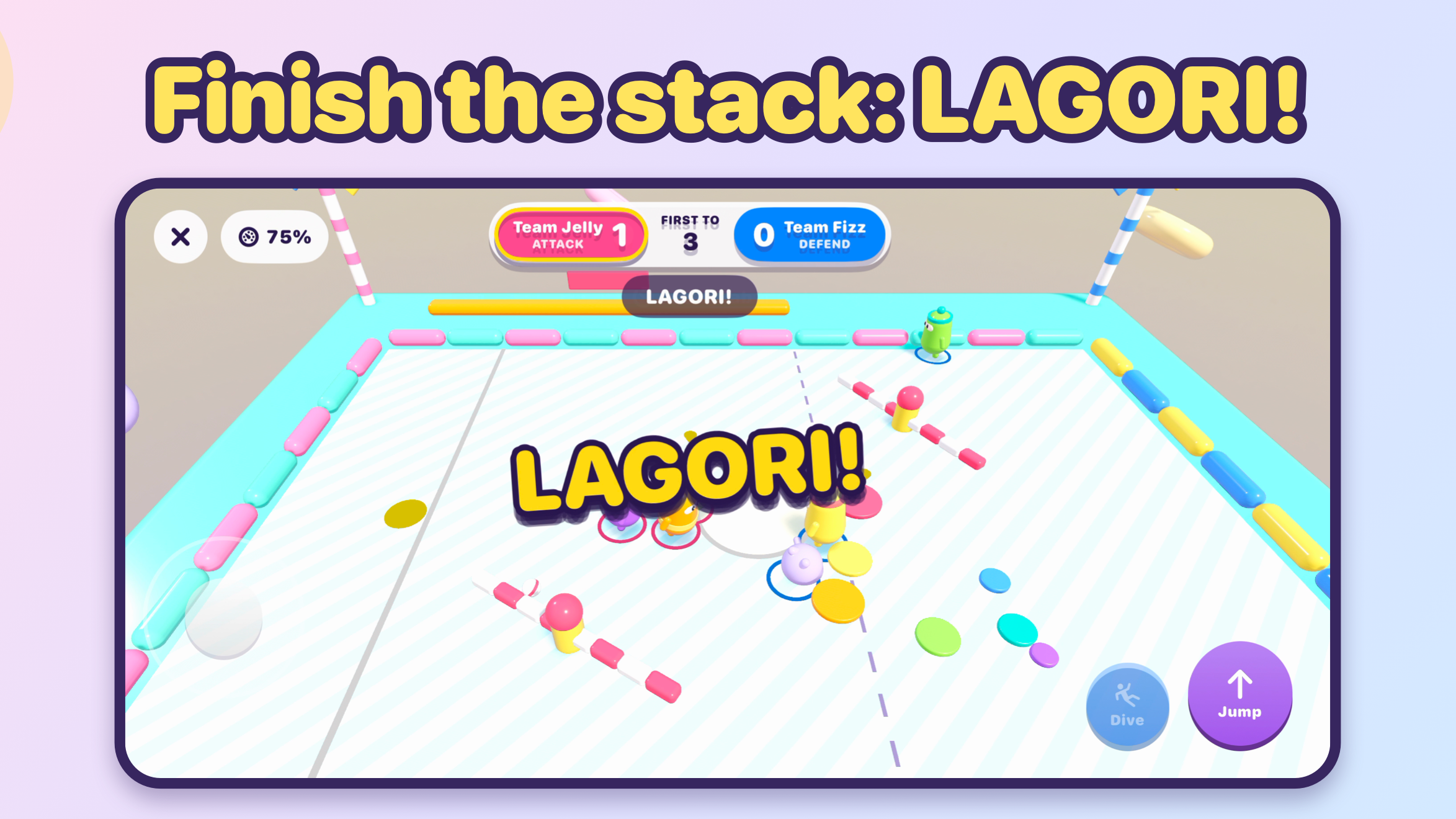 Screenshot 4 for Stack Smash! (Lagori)