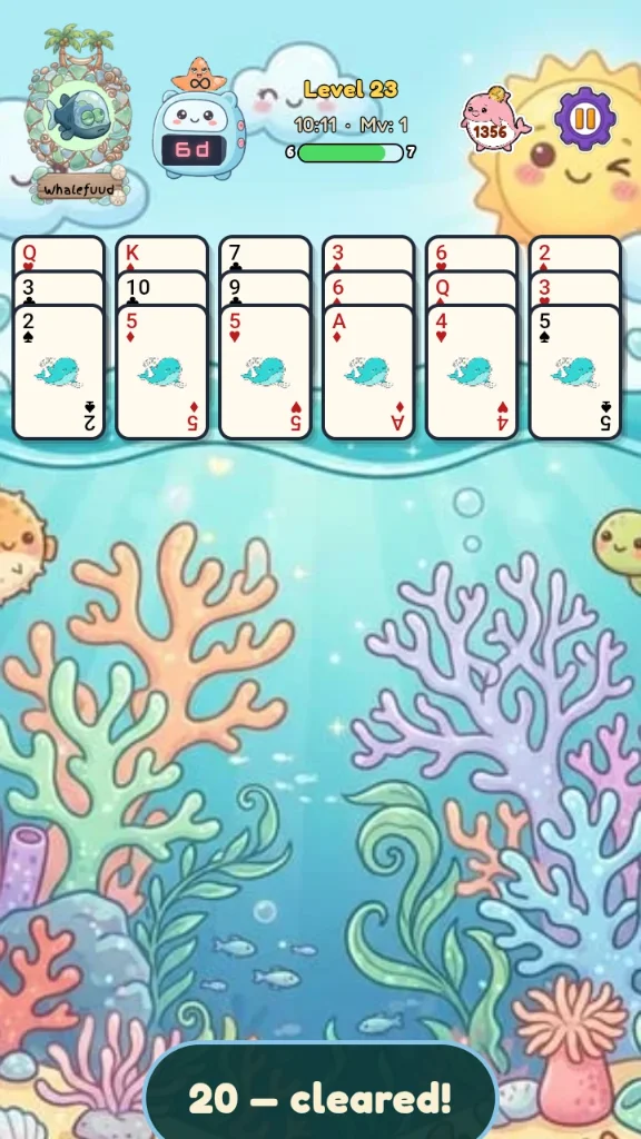 Screenshot 1 for Decades: 10-20-30 Solitaire