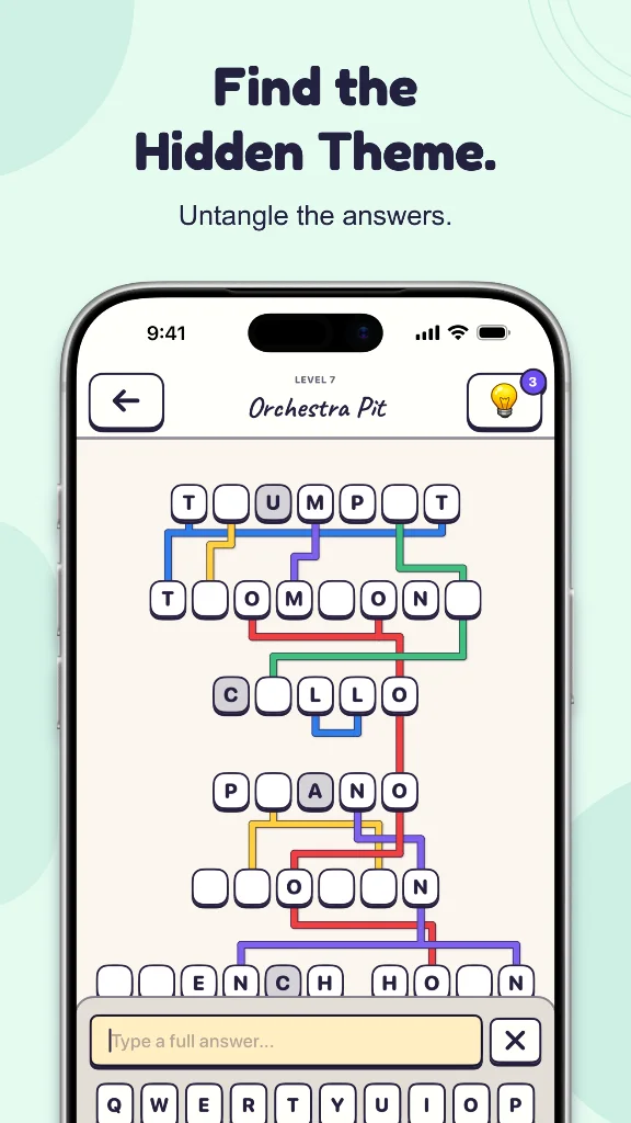 Screenshot 1 for Letter Tangle