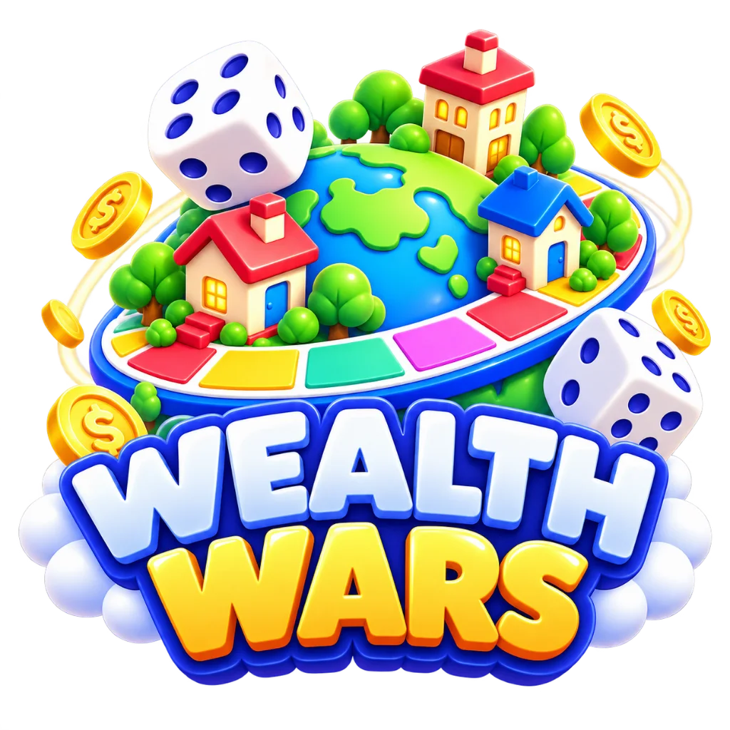 Wealth Wars: Business Board Game logo