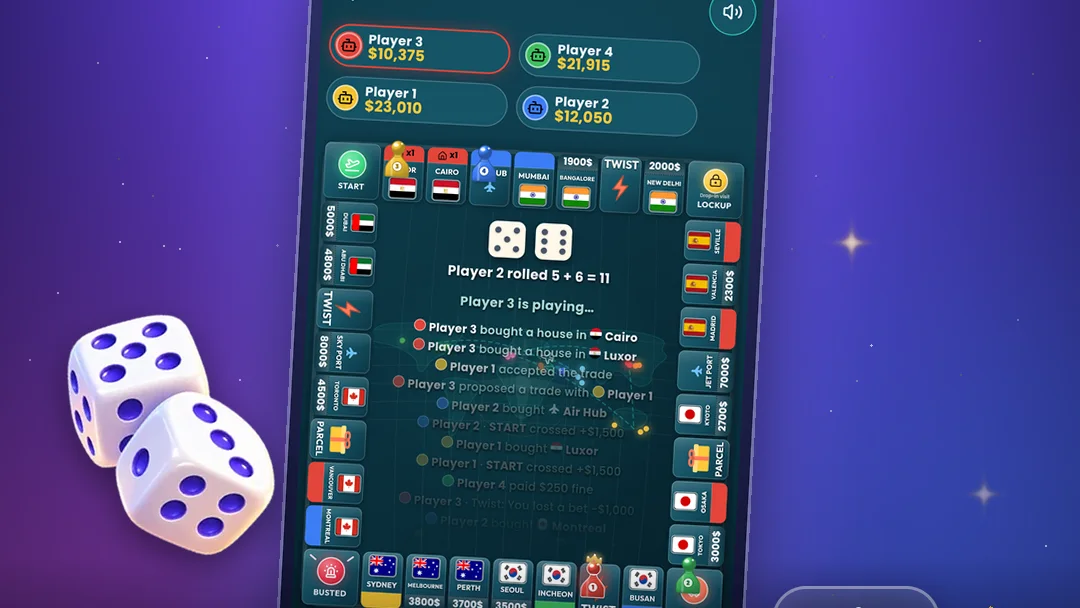 Screenshot 2 for Wealth Wars: Business Board Game