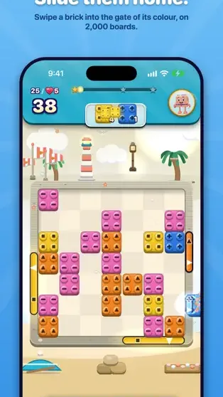 Screenshot 1 for OutBrick: Color Block Puzzle