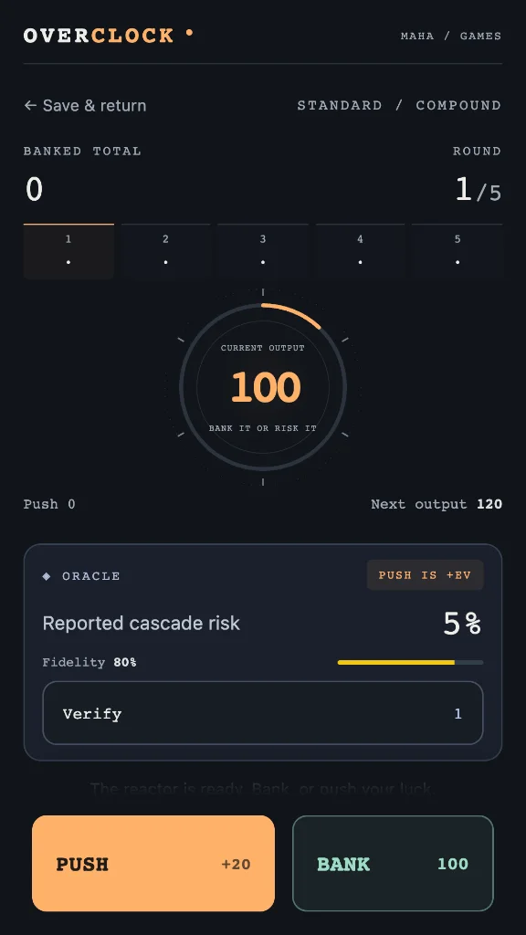 Screenshot 1 for Overclock